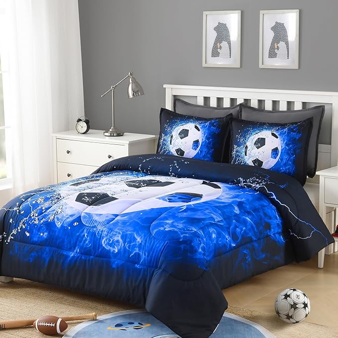 Microfiber Comforter Set - Queen - 90 x 90 in - 3 Piece