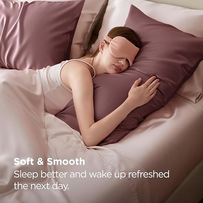 Satin Pillowcase Set - Standard - 20 x 26 in - 2 Piece