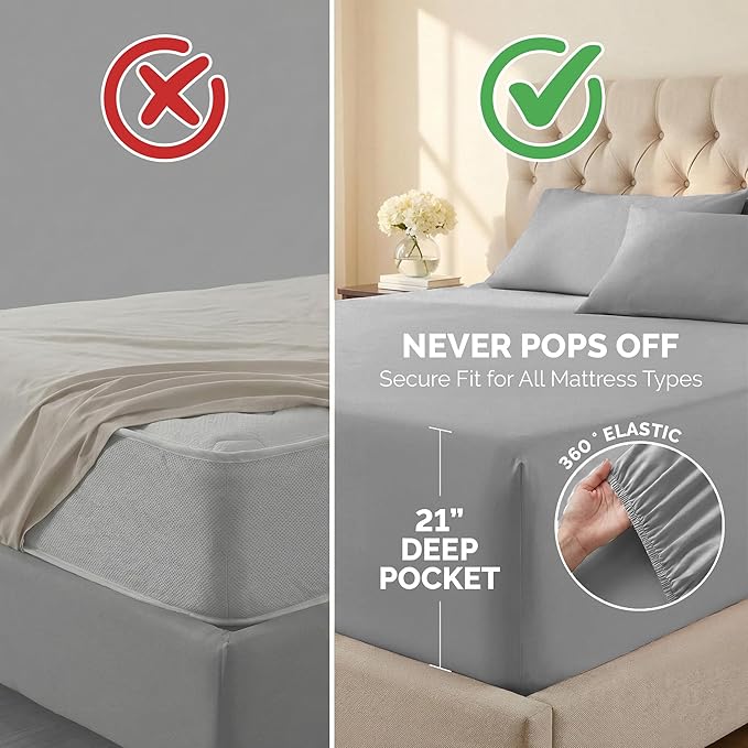 Bed Sheet Set - Twin XL - 2 Piece