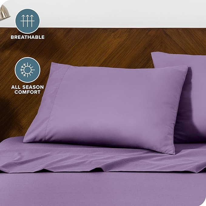 Microfiber Cooling Pillowcase Set - King - 2 Piece