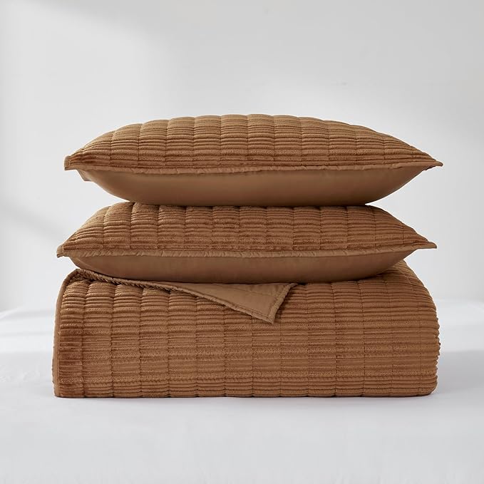 Velvet Quilt Set - Queen