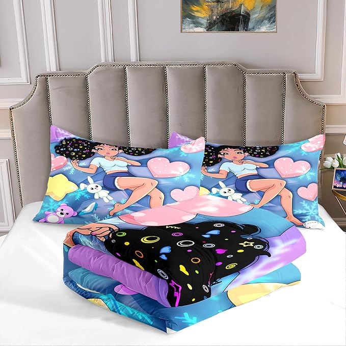 Microfiber Comforter Set - Queen - 3 Piece