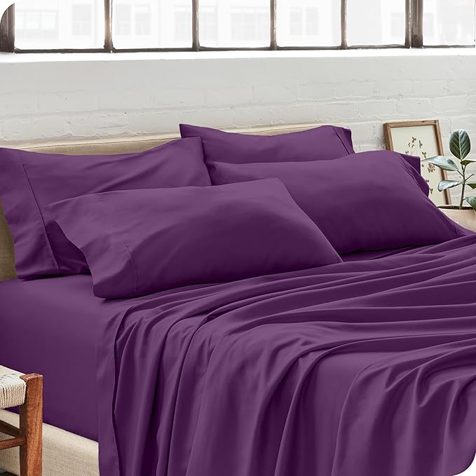 Microfiber Cooling Pillowcase Set - Queen - 4 Pack - 4 Piece