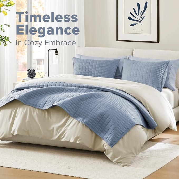Quilt Set - King - 3 Piece