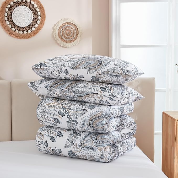 100% Cotton Duvet Cover Set - Twin - 2 Piece
