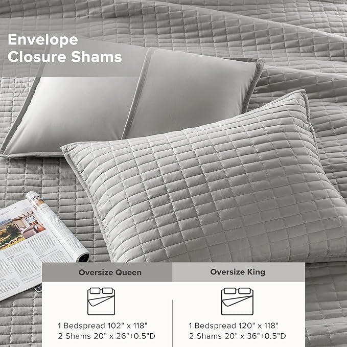 Microfiber Bedding Set - Queen - 3 Piece