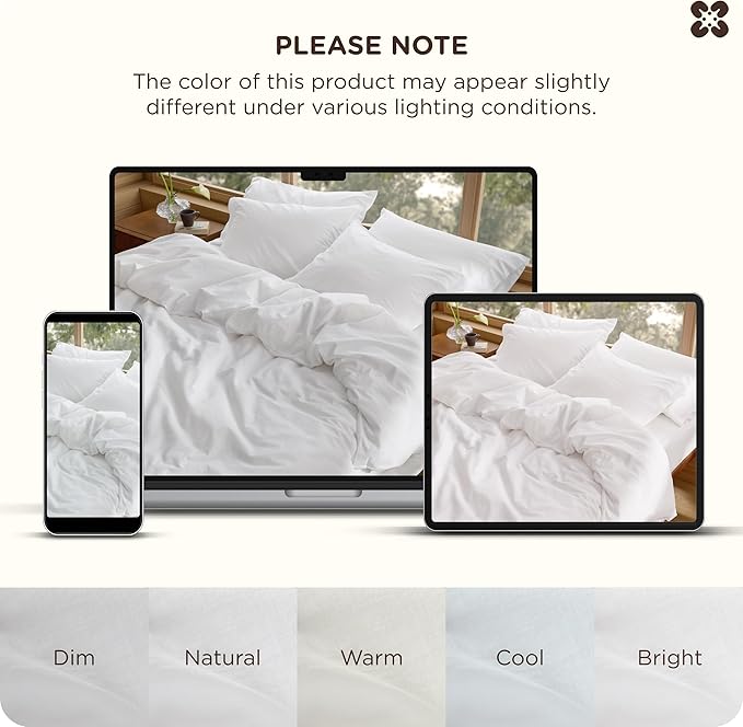 100% Cotton Duvet Cover Set - Queen
