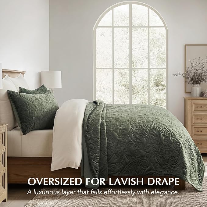 Velvet Quilt Set - King - 3 Piece