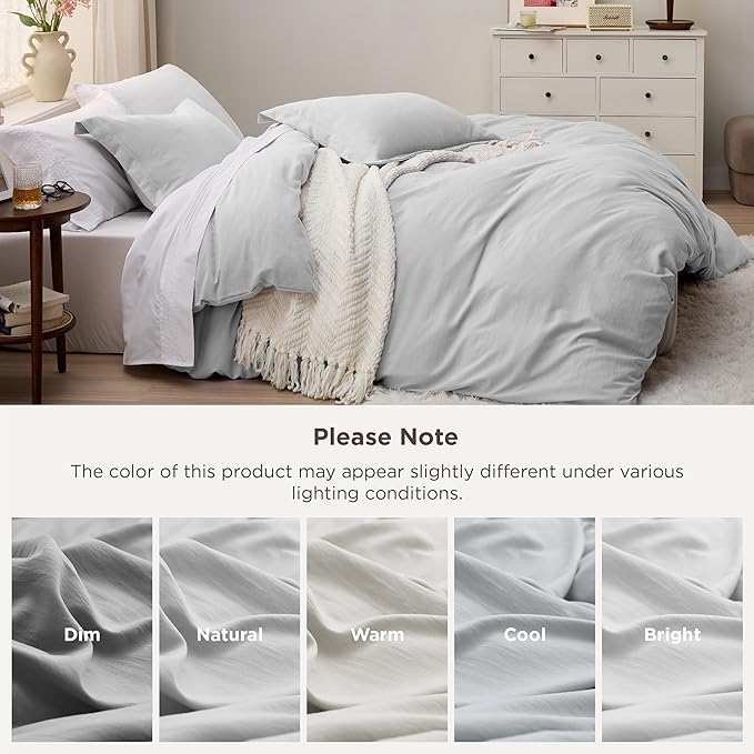 Duvet Cover Set - King - 120 x 98 in - 3 Piece