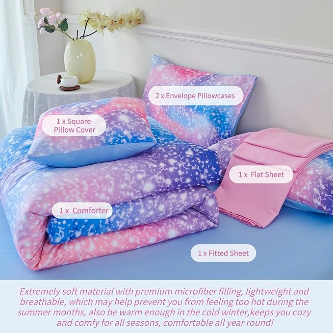 Comforter Set - Full - 6 Piece