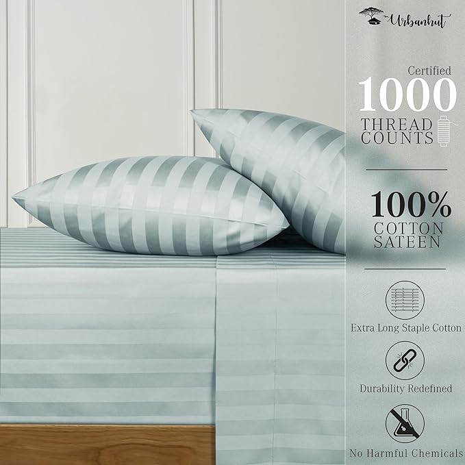 Bed Sheet Set - Queen - 16 in Deep Pocket - 4 Piece
