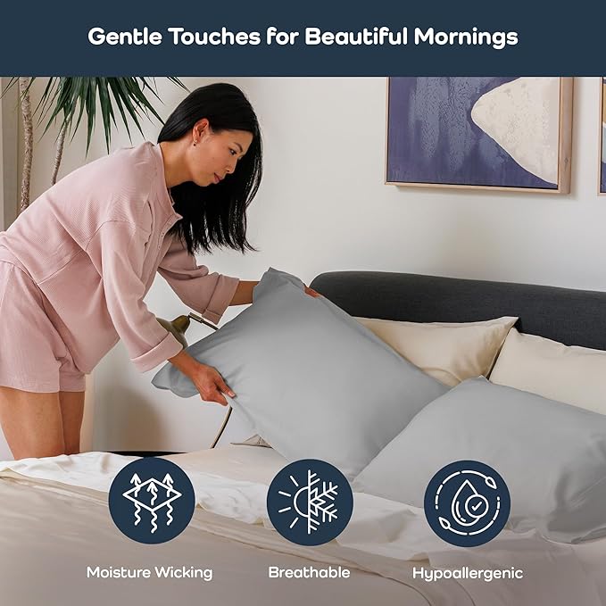 Cooling Pillowcase Set - Queen - 2 Piece