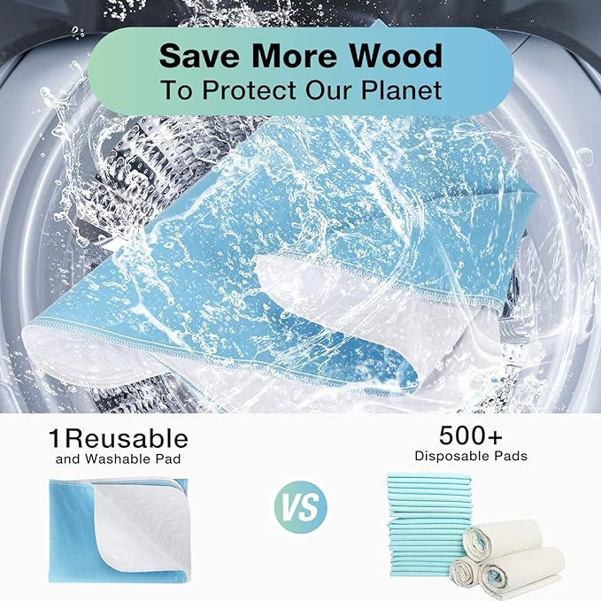 Waterproof Mattress Protector - 2 Pack