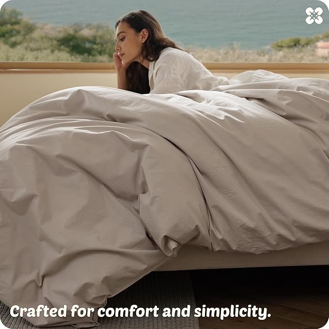 100% Cotton Duvet Cover Set - Queen