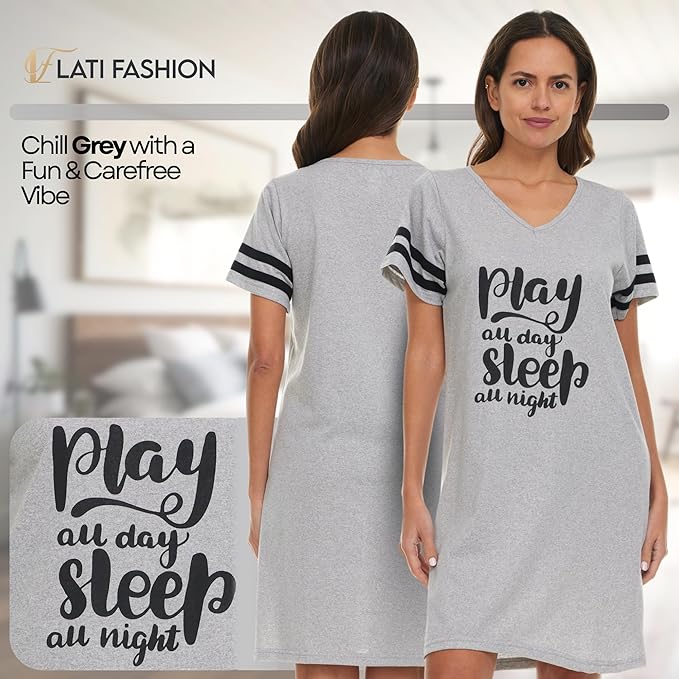 Women's Loungewear - Short Sleeve - 3 Pack