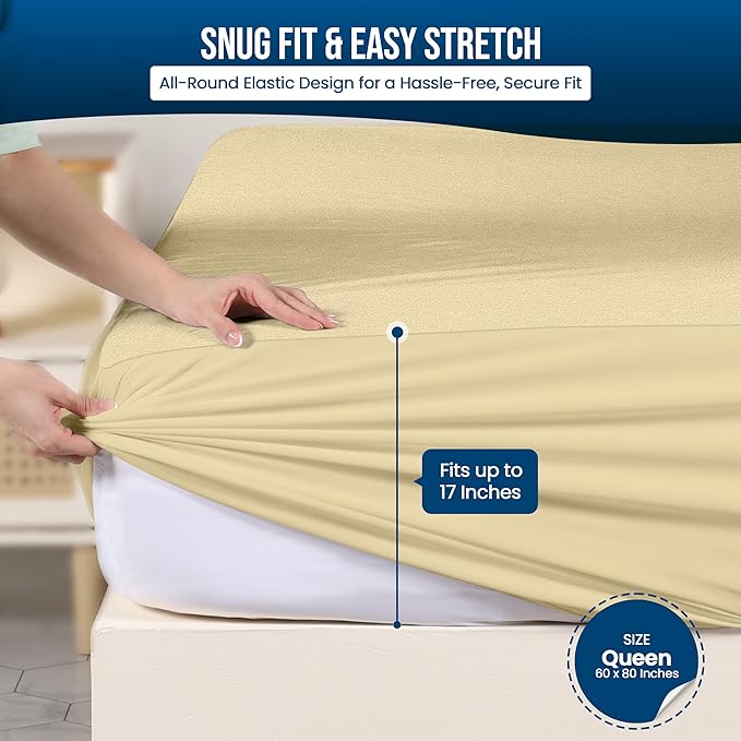 Waterproof Mattress Protector - Queen