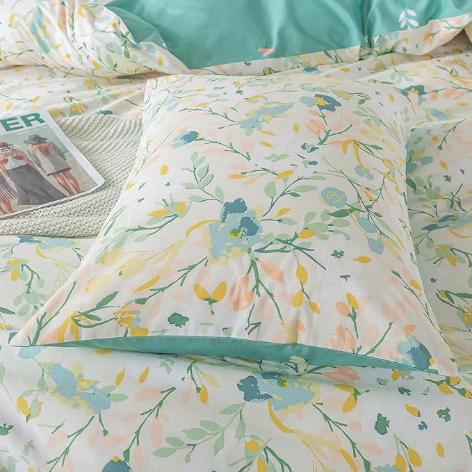 100% Cotton Duvet Cover Set - King - 3 Piece