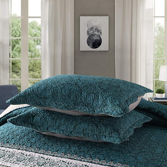 Microfiber Quilt Set - King - 3 Piece