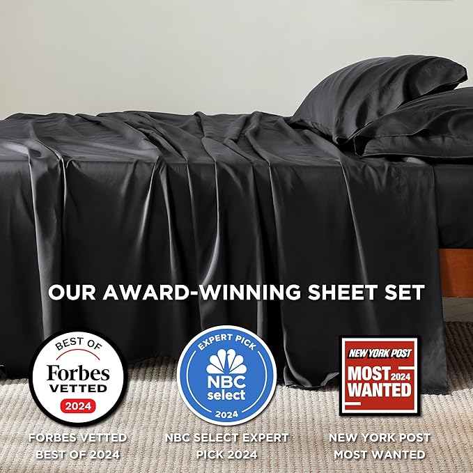 Bamboo Cooling Bed Sheet Set - Queen