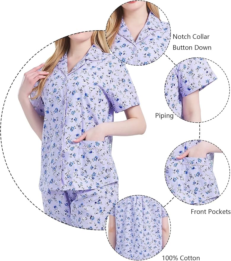 Women's Pants Pajama Set - 2 Piece