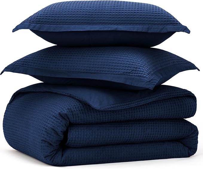 100% Cotton Duvet Cover Set - Queen - 3 Piece