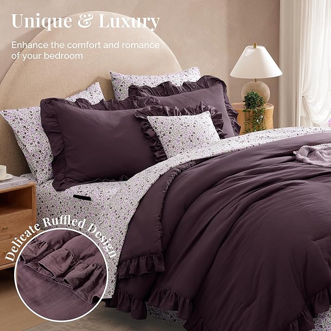 Comforter Set - Queen - 7 Piece
