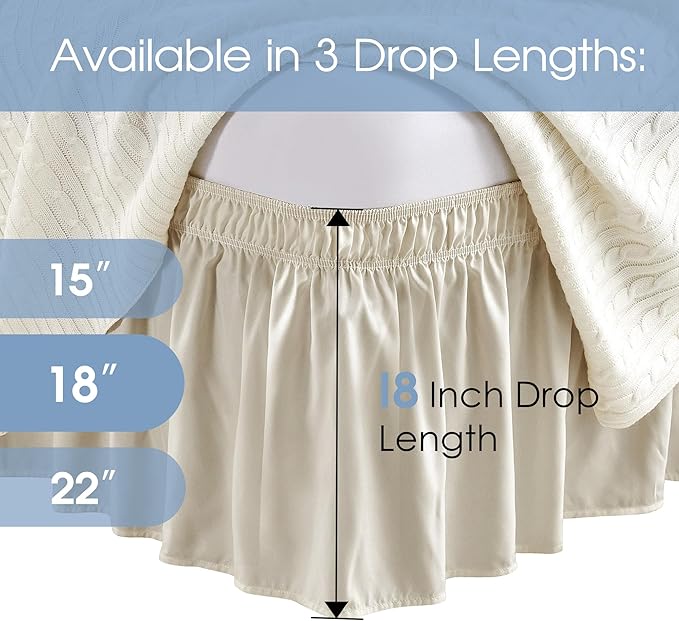 Bed Skirt - Queen - 18 in Drop
