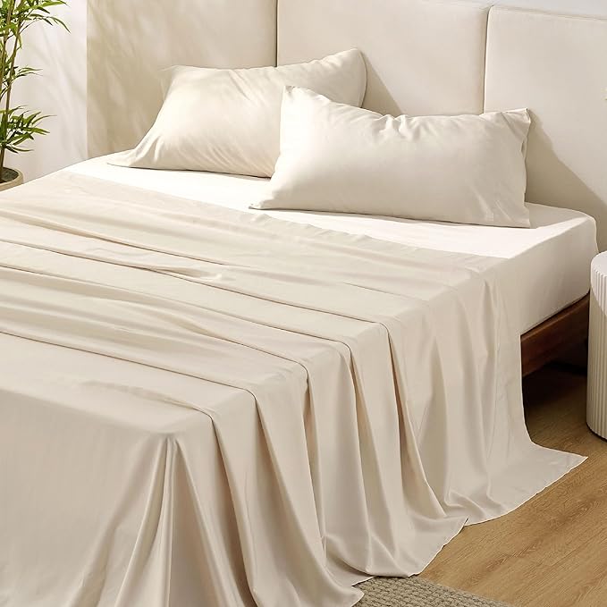 Bamboo Cooling Bed Sheet Set - Full