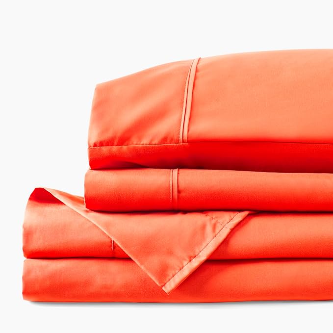 Cooling Bed Sheet Set - Queen - 4 Piece