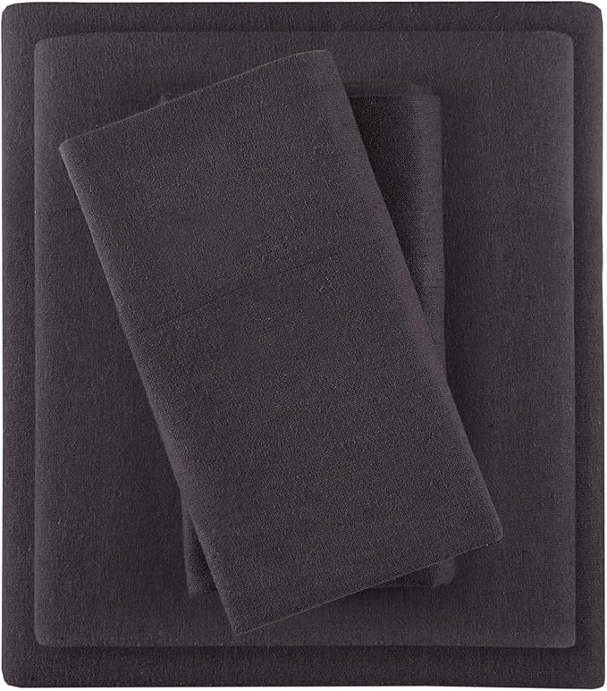 Flannel Bed Sheet Set - Full - 4 Piece