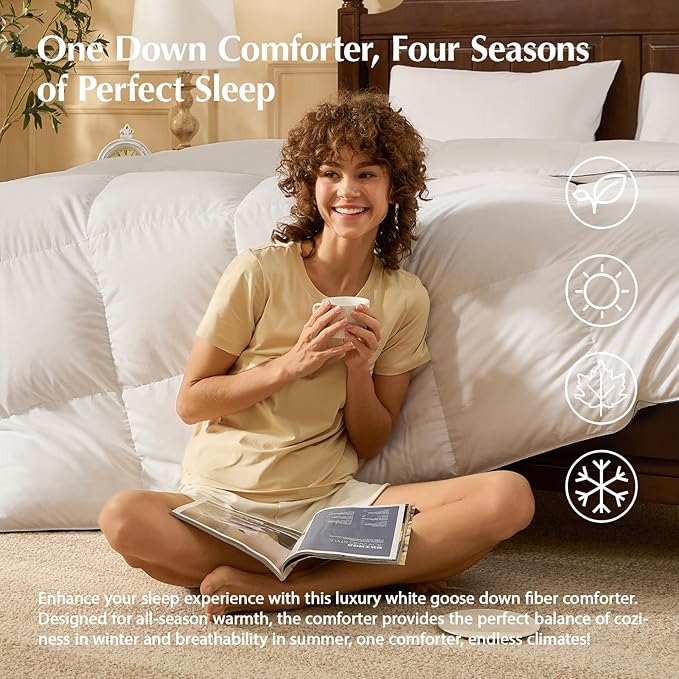 Duvets Down Comforter - California King