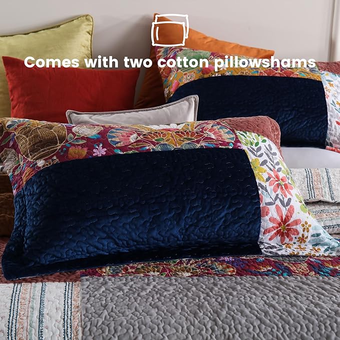 100% Cotton Quilt Set - King