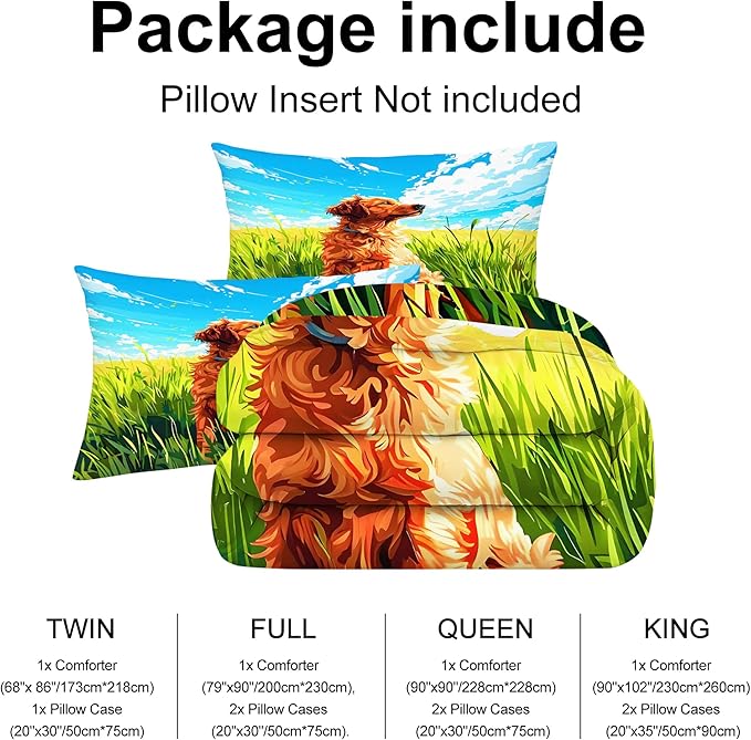 Comforter Set - Queen - 3 Piece