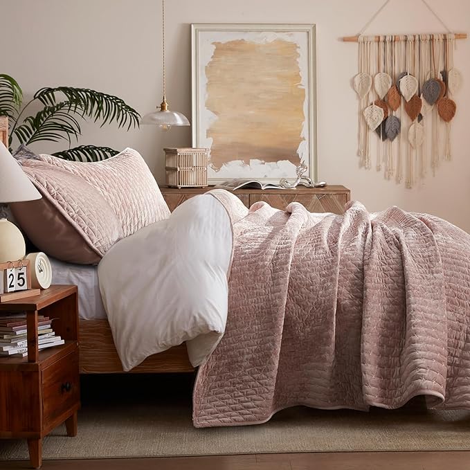 Velvet Quilt Set - King