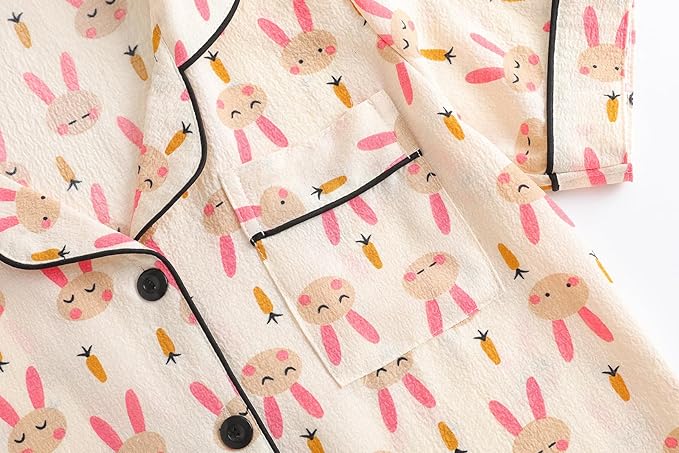 Shorts Pajama Set - Short Sleeve - 2 Piece