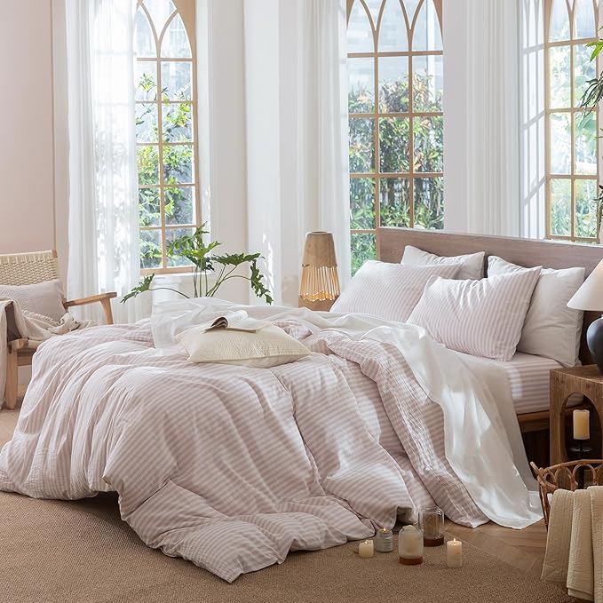 Linen Duvet Cover Set - King
