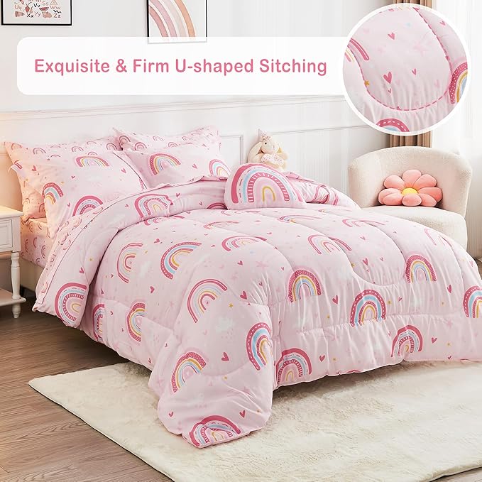 Microfiber Comforter Set - Twin - 6 Piece