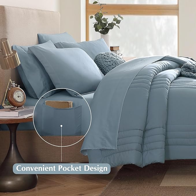 Comforter Set - Queen - 7 Piece