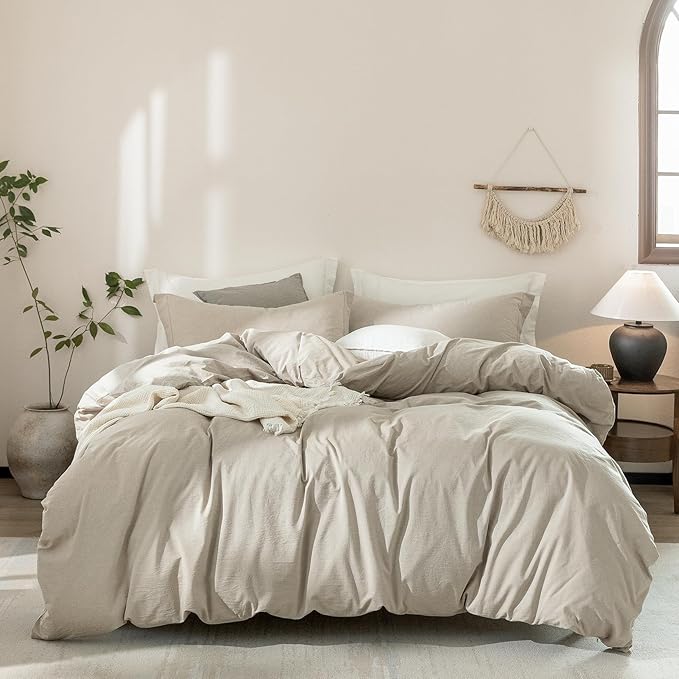 Linen Duvet Cover Set - King