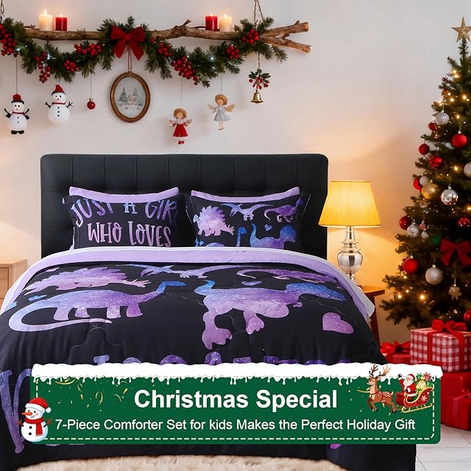 Microfiber Comforter Set - Full - 7 Piece