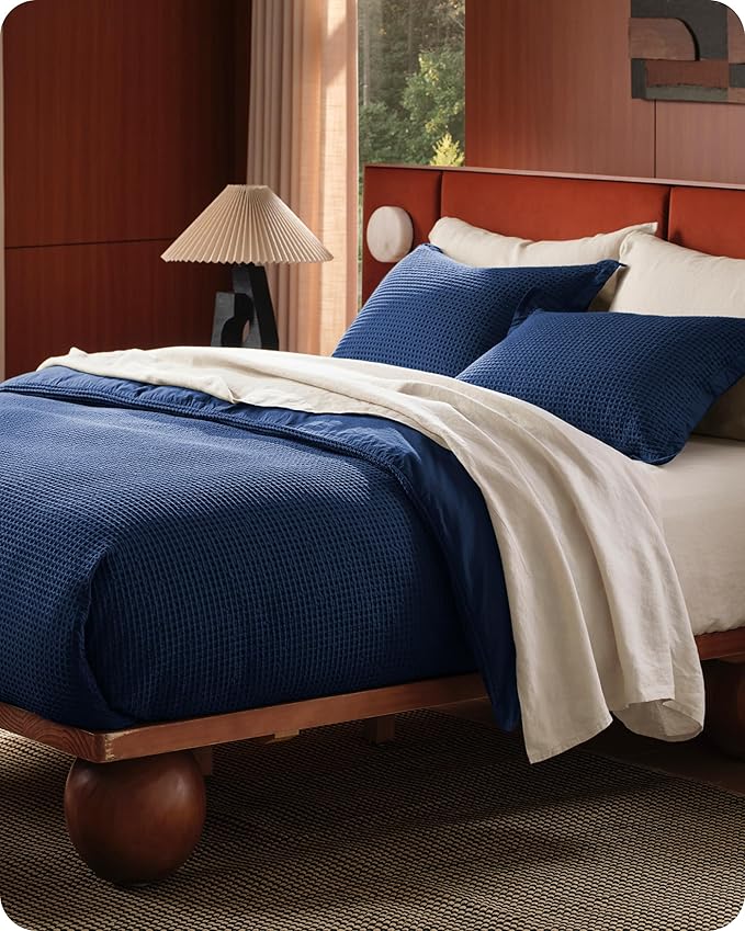 100% Cotton Duvet Cover Set - Queen - 3 Piece