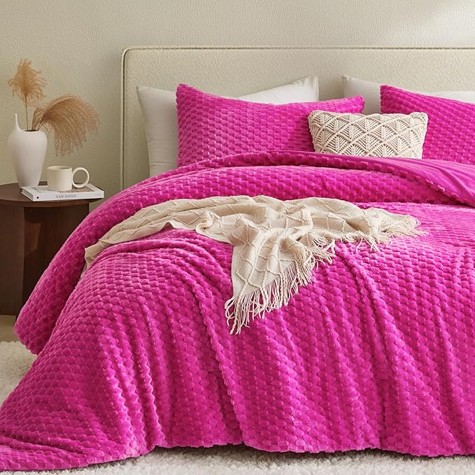 Flannel Comforter Set - Queen - 2 Piece