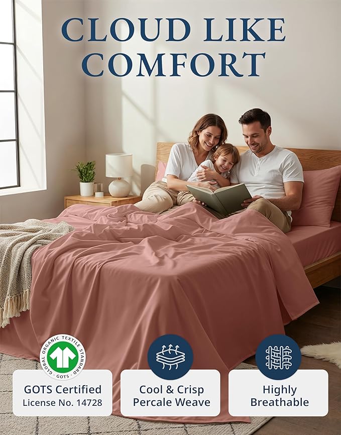 Linen Bed Sheet Set - Twin - 3 Piece