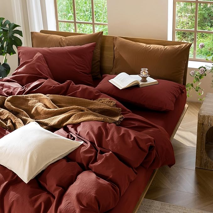 Linen Duvet Cover Set - King