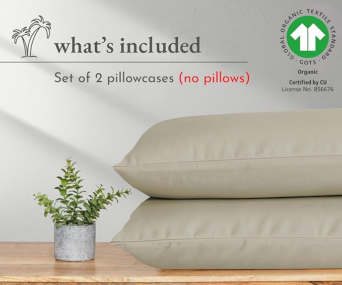 Pillowcase Set - King - 2 Piece