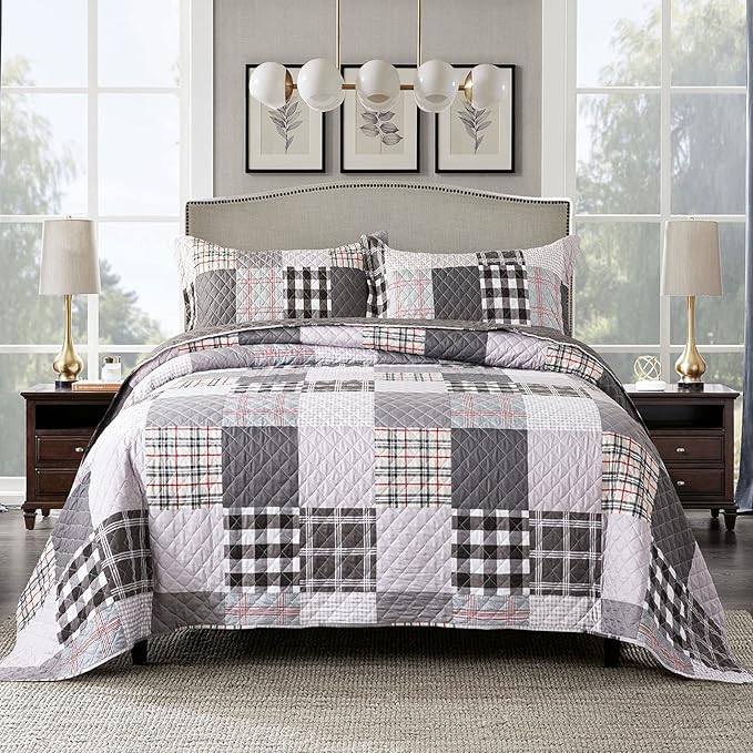 Quilt Set - King - 3 Piece