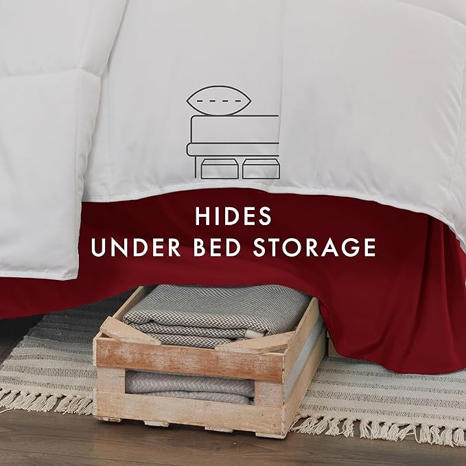 Linen Bed Skirt - King