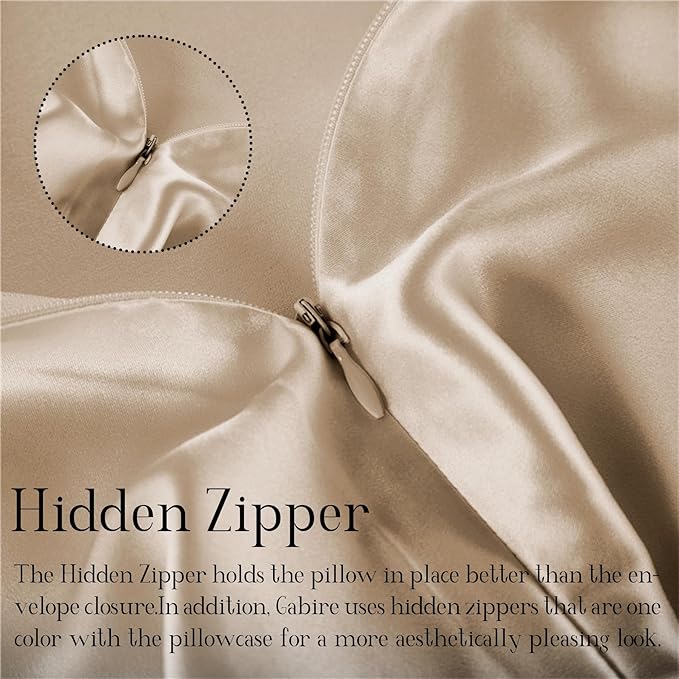 Mulberry Silk Pillowcase Set - King - 2 Pack - 2 Piece
