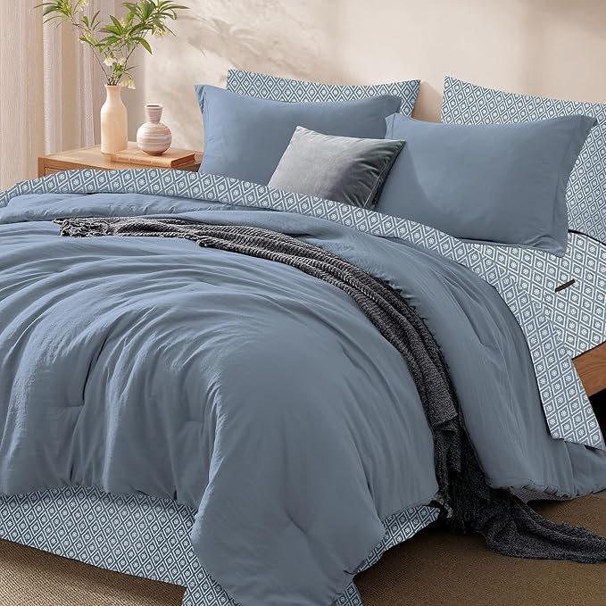 Comforter Set - King - 7 Piece