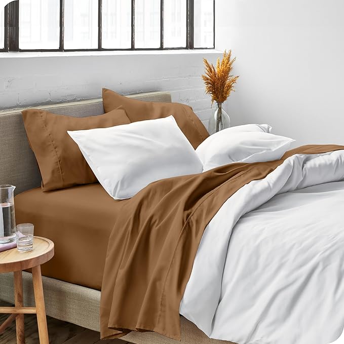 Microfiber Bed Sheet Set - Queen - 4 Piece